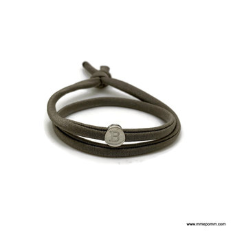 Armband Vonk olijf incl. 1 slider