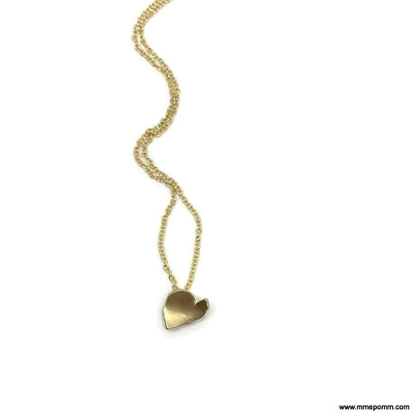 Sweetheart ketting &#039;oud&#039; goud 