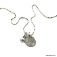 Vingerafdruk-ketting | druppel