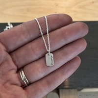 Plaatje incl. collier | Naam